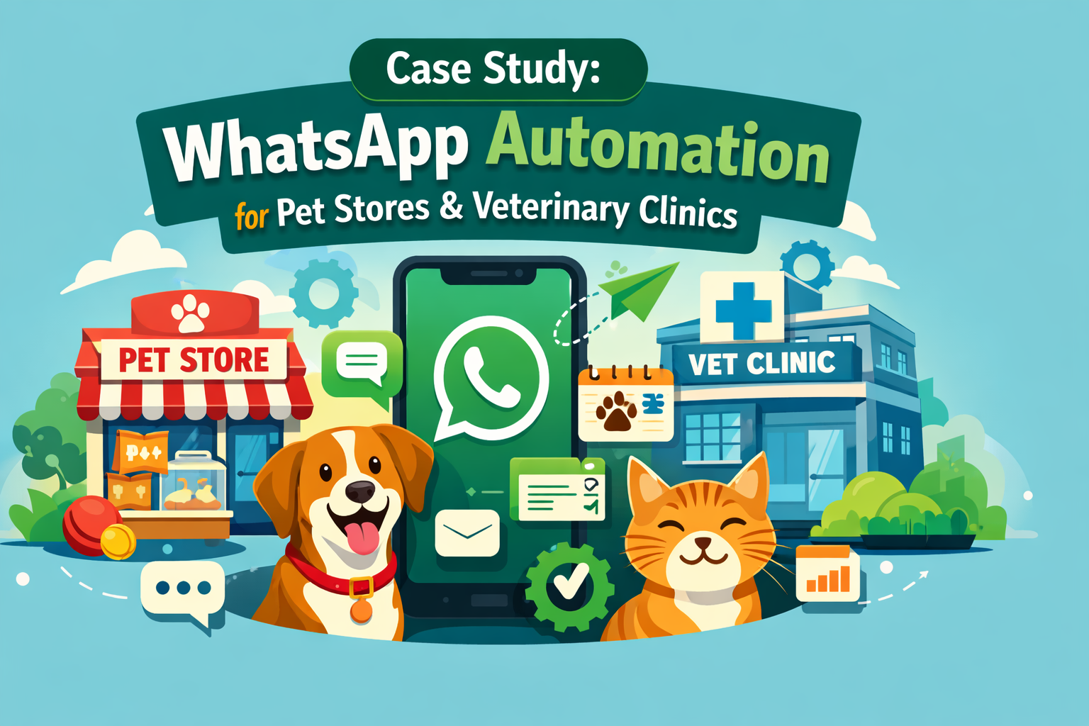 WhatsApp Automation for Pet Stores & Veterinary Clinics